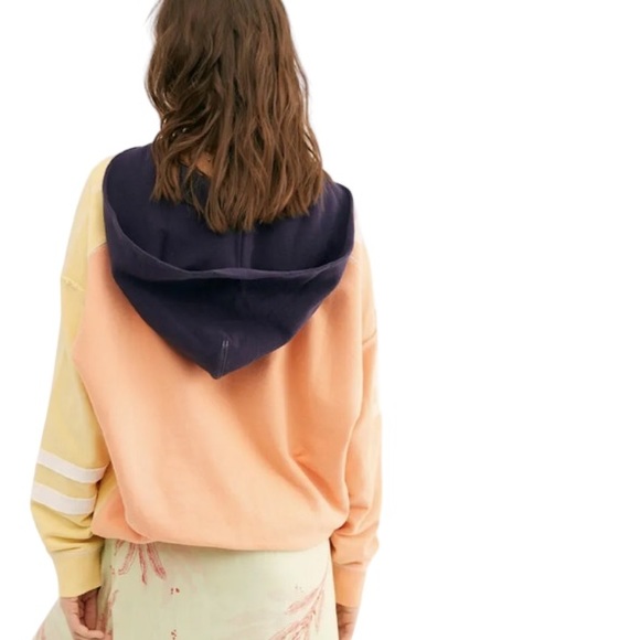 FREE PEOPLE➕Beach Break Oversized Hoodie - Picture 6 of 11